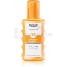 EUCERIN СОЛНЦЕЗАЩИТНЫЙ ПРОЗРАЧНЫЙ СПРЕЙ С ФАКТОРОМ УФ-ЗАЩИТЫ 30 200 мл; Beiersdorf 