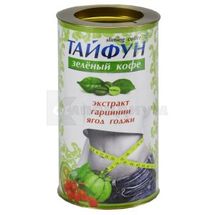 КОФЕ ЗЕЛЕНЫЙ "ТАЙФУН" С ЯГОДАМИ ГОДЖИ И ГАРЦИНИЕЙ 100 г, № 1; Голден-Фарм