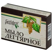 МЫЛО ДЕГТЯРНОЕ 70 г; Голден-Фарм