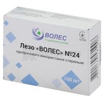 ЛЕЗВИЕ "ВОЛЕС" СТЕРИЛЬНОЕ 24, № 100; Huaian Tianda Medical Instruments