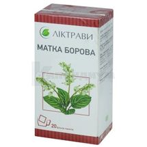 МАТКА БОРОВАЯ фиточай, фильтр-пакет, 1.5 г, № 20; ЗАО "Лектравы"