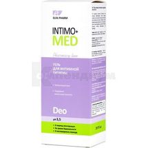 ГЕЛЬ ДЛЯ ИНТИМНОЙ ГИГИЕНЫ DEO pH3,5 серии "INTIMO+MED" 200 мл; Эльфа