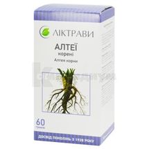 Алтея корни корни, 60 г, пачка, с внутренним пакетом, с внутр. пакетом, № 1; undefined