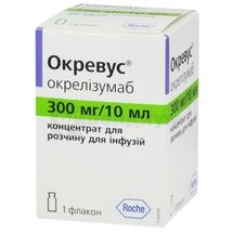 Окревус концентрат для раствора для инфузий, 300 мг/10 мл, флакон, № 1; Рош Украина