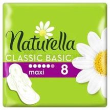 ПРОКЛАДКИ ГИГИЕНИЧЕСКИЕ NATURELLA CLASSIC BASIC maxi, maxi, № 8; Проктер энд Гэмбл Украина