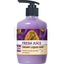 ЖИДКОЕ МЫЛО "FRESH JUICE" крем-мыло, дозатор, 460 мл, passion fruit&camellia, passion fruit&camellia; Эльфа ФФ