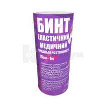 БИНТ ЭЛАСТИЧНЫЙ TETA® СРЕДНЕЙ РАСТЯЖИМОСТИ 10 см х 1 м, № 1; ANJI YUANDONG MEDICAL PRODUCTS CO., LTD