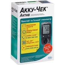 СИСТЕМА ДЛЯ КОНТРОЛЯ УРОВНЯ ГЛЮКОЗЫ В КРОВИ АККУ-ЧЕК® АКТИВ модель gb, № 1; Roche Diabetes Care GmbH