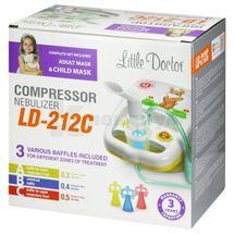 ИНГАЛЯТОР КОМПРЕССОРНЫЙ LD-212C желтого цвета, желтого цвета, № 1; Little Doctor