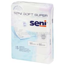 ПЕЛЕНКИ ГИГИЕНИЧЕСКИЕ SENI SOFT SUPER 90 х 60 см, № 5; Torunskie ZMO