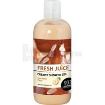 КРЕМ-ГЕЛЬ ДЛЯ ДУША СЕРИИ "FRESH JUICE" 500 мл, сaramel pear, сaramel pear; Эльфа ФФ