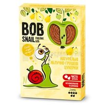 КОНФЕТЫ НАТУРАЛЬНЫЕ BOB SNAIL (УЛИТКА БОБ) 60 г, яблочно-грушевые, яблочно-грушевые, № 1; Эко Снек