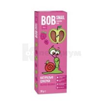 КОНФЕТЫ НАТУРАЛЬНЫЕ BOB SNAIL (УЛИТКА БОБ) 30 г, яблочно-малиновые, яблочно-малиновые, № 1; Эко Снек