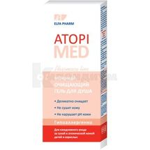 НЕЖНЫЙ ОЧИЩАЮЩИЙ ГЕЛЬ ДЛЯ ДУША тм "ELFA PHARM" серии "ATOPI MED" 150 мл; Elfa Pharm