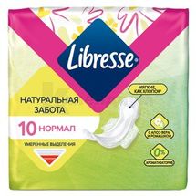 Прокладки женские гигиенические Libresse Natural Care Нормал № 10; SCA Hygiene Products