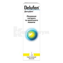 Делуфен® спрей назальный, флакон с распылителем, 20 мл, № 1; ПЕРРИГО УКРАИНА ООО