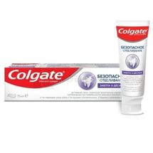 ЗУБНАЯ ПАСТА COLGATE БЕЗОПАСНОЕ ОТБЕЛИВАНИЕ "ЗАБОТА О ДЕСНАХ" 75 мл; Colgate-Palmolive Company