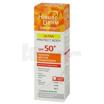 ULTRA PROTECT BODY МОЛОЧКО ДЛЯ ТЕЛА СОЛНЦЕЗАЩИТНОЕ SPF 50+ серии HIRUDO DERM SUN PROTECT 150 мл; МНПО Биокон