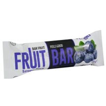 БАТОНЧИК-МЮСЛИ тм "FRUIT BAR" "ЧЕРНИКА" ГЛАЗИРОВАННЫЙ 25 г, № 1; Витапак