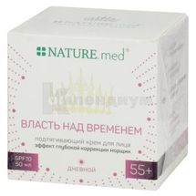 КРЕМ "NATURE.MED.ANTI AGE. ВЛАСТЬ НАД ВРЕМЕНЕМ (TIMELESSNESS)" ДНЕВНОЙ, ПОДТЯГИВАЮЩИЙ ДЛЯ ЛИЦА 55+, 50 мл, с эффектом глубокой коррекции морщин, с эф. глубокой коррекции морщ.; Георг Биосистемы