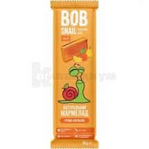 МАРМЕЛАД НАТУРАЛЬНЫЙ BOB SNAIL (УЛИТКА БОБ) 38 г, груша-апельсин, груша-апельсин, № 1; Эко Снек