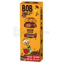 КОНФЕТЫ НАТУРАЛЬНЫЕ BOB SNAIL (УЛИТКА БОБ) манго, 30 г, в бельгийском молочном шоколаде, в бельгийском молоч. шоколаде, № 1; Эко Снек