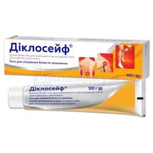 Диклосейф® гель эмульсионный для наружного применения, 1,16 %, туба, 100 г, № 1; Гледфарм Лтд