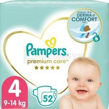 ПОДГУЗНИКИ ДЕТСКИЕ PAMPERS PREMIUM CARE maxi (9-14 кг), № 52; undefined