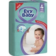 ПОДГУЗНИКИ "EVY BABY" maxi 4 (7-18 кг), № 64; Evyap Sabun