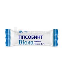 БИНТ ГИПСОВЫЙ "ВИОЛА" 2,7 м х 15 см, № 1; undefined