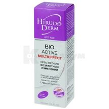 КРЕМ ПОВЫШАЮЩИЙ УПРУГОСТЬ И ЭЛАСТИЧНОСТЬ КОЖИ BIO-ACTIVE серии HIRUDO DERM ANTI AGE туба, 50 мл; МНПО Биокон