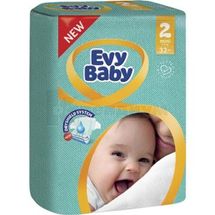 ПОДГУЗНИКИ "EVY BABY" mini 2 (3-6 кг), № 32; Evyap Sabun