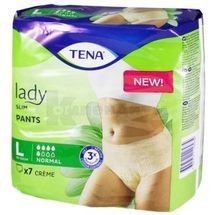 УРОЛОГИЧЕСКИЕ ТРУСЫ ДЛЯ ЖЕНЩИН TENA LADY SLIM PANTS NORMAL large, № 7; Essity Hygiene and Health