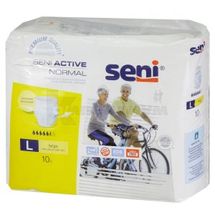 ТРУСЫ ПОГЛОЩАЮЩИЕ ДЛЯ ВЗРОСЛЫХ SENI ACTIVE NORMAL large, № 10; Torunskie ZMO