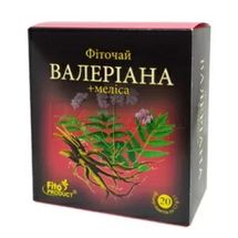 ФИТОЧАЙ №21 "ВАЛЕРИАНА + МЕЛИССА" 50 г, № 1; Фитопродукт Научно-Производственная Лаборатория