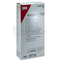 3M™ MEDIPORE™+PAD ПОВЯЗКА АДГЕЗИВНАЯ ДЛЯ ЗАКРЫТИЯ РАН 10 см х 25 см, № 1; 3M Poland