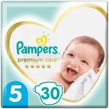 ПОДГУЗНИКИ ДЕТСКИЕ PAMPERS PREMIUM CARE junior (11-16 кг), № 30; undefined