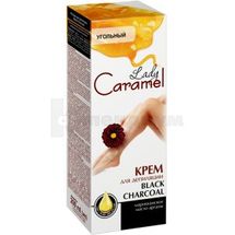 КРЕМ ДЛЯ ДЕПИЛЯЦИИ "BLACK CHARCOAL" серии "LADY CARAMEL" 200 мл; Эльфа ФФ