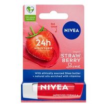 БАЛЬЗАМ ДЛЯ ГУБ "NIVEA" 4.8 г, клубничное сияние, клубничное сияние; undefined