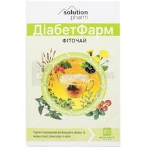 ФИТОЧАЙ "ДИАБЕТ ФАРМ" SOLUTION PHARM фильтр-пакет, 1.5 г, № 20; Ключи Здоровья