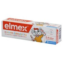 ЗУБНАЯ ПАСТА "COLGATE ELMEX CHILDREN'S" (COLGATE ЭЛМЕКС ДЕТСКАЯ) туба, 50 мл, от 2 до 6 лет, от 2 до 6 лет; Colgate-Palmolive 