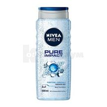 ГЕЛЬ ДЛЯ ДУША "NIVEA" 500 мл, заряд чистоты, заряд чистоты; Beiersdorf 