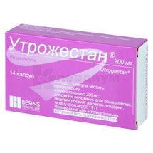 Утрожестан® капсулы, 200 мг, блистер, № 14; Besins Healthcare