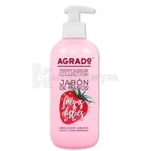 Agrado мыло для рук трендовые пузырьки, 300 мл, сладкая клубника; Agrado Cosmetic Care 3000 S.L.U.