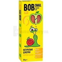 КОНФЕТЫ НАТУРАЛЬНЫЕ BOB SNAIL (УЛИТКА БОБ) 30 г, яблоко-банан, яблоко-банан, № 1; Эко Снек