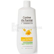 Гель для душа "Corine de Farme" 750 мл, с молоком и медом, с молоком и медом; SA Laboratoires Sarbec