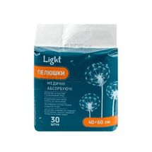 Пеленка абсорбирующая впитывающая Light 60 см х 40 см, № 30; Тетафарм