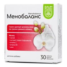 Менобаланс таблетки, тм baum pharm, тм baum pharm, № 30; Biodeal Pharmaceuticals Private Limited