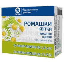 Ромашки цветки цветки, 1,5 г, фильтр-пакет, в пачке, в пачке, № 10; Виола ФФ