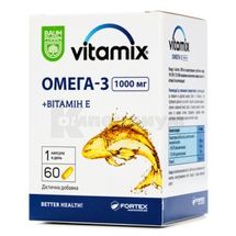 Витамикс омега 3 капсулы, тм baum pharm, тм baum pharm, № 60; Fortex Nutraceuticals